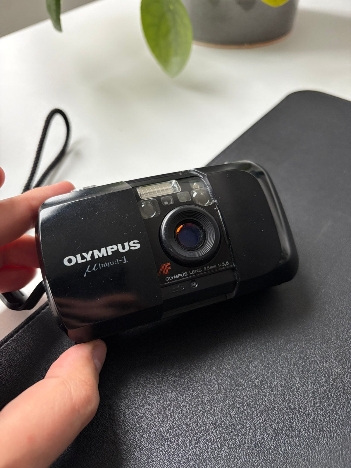 Olympus mju 1, Ophalen of Verzenden, Gebruikt, Compact, Olympus