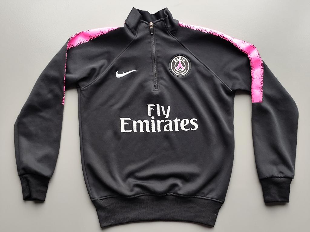 Nike trainingsjasje van Paris Saint-Germain -zwart/roze, Gebruikt, Meisje, Sport- of Zwemkleding, Ophalen of Verzenden