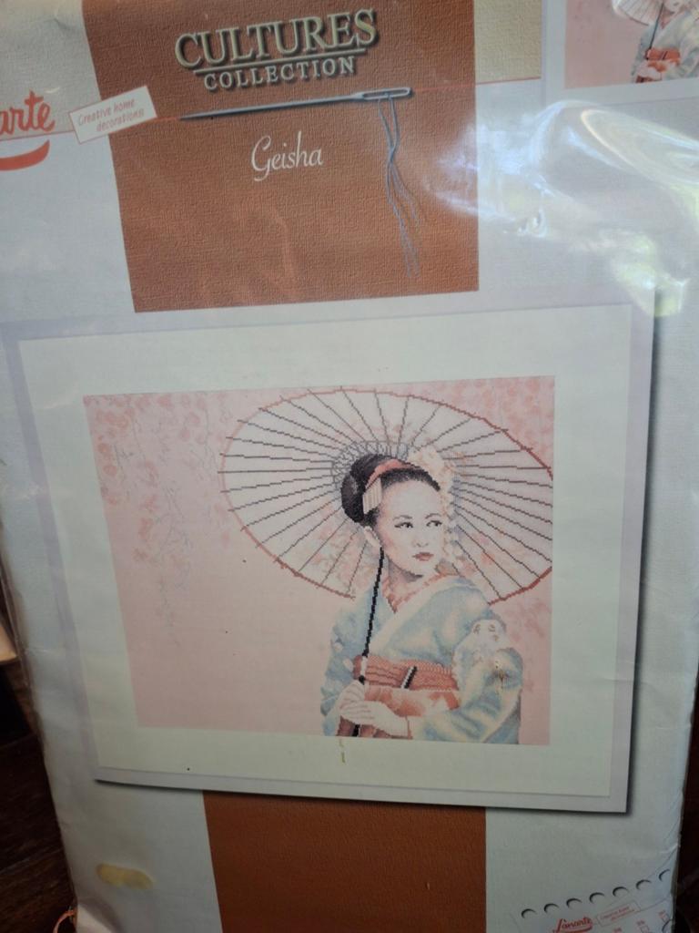 Geisha, Ophalen of Verzenden, Nieuw, Borduurpakket