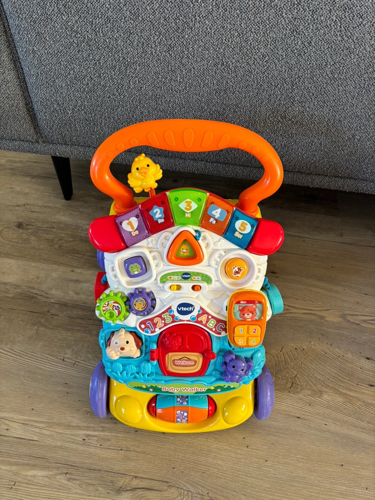 VTech Baby Walker - Interactieve Loopwagen, Ophalen, Zo goed als nieuw, Overige typen, Met licht