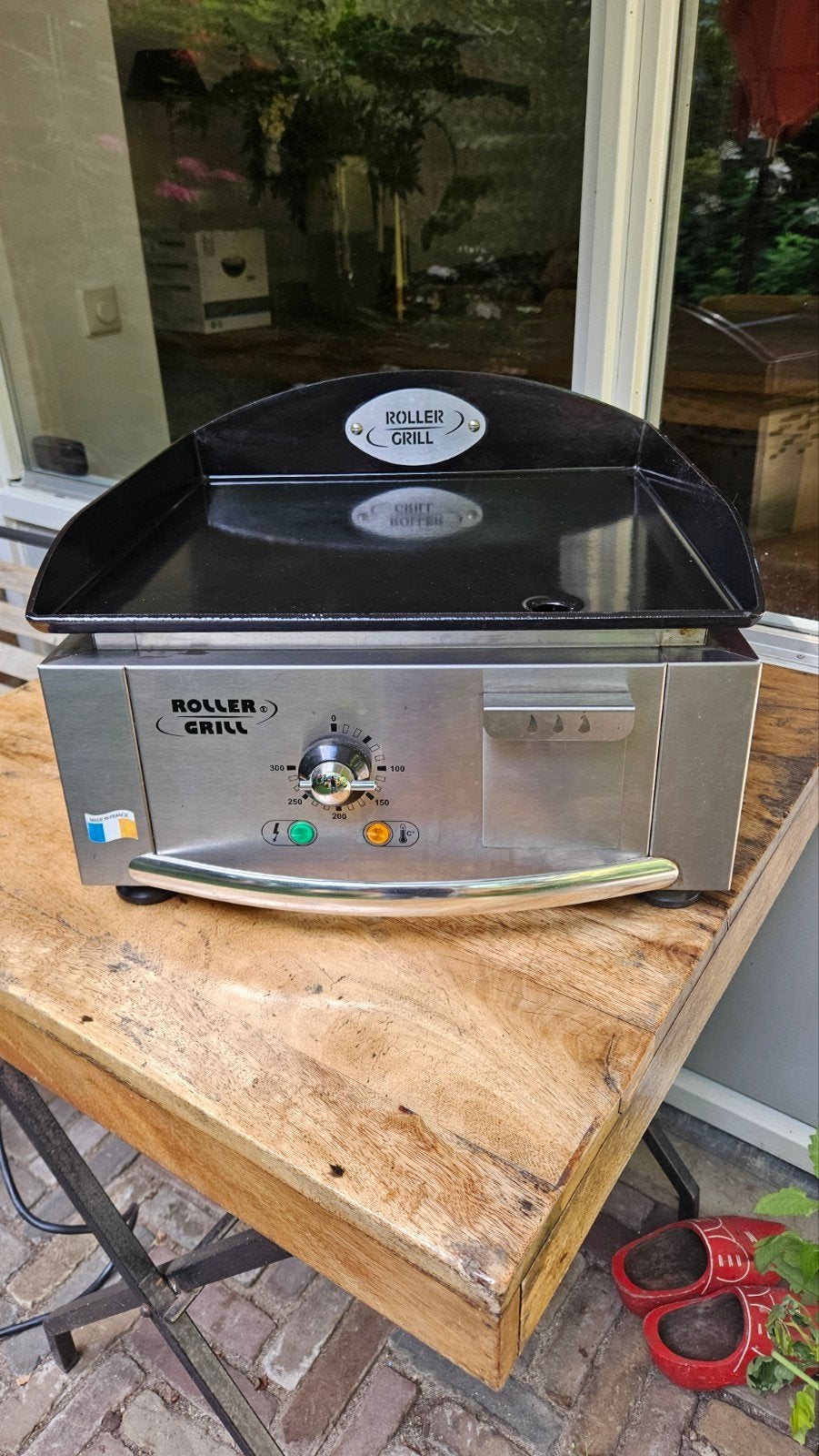 Roller Grill PL 400 E elektrische bakplaat, Ophalen, Nieuw, Roller Grill