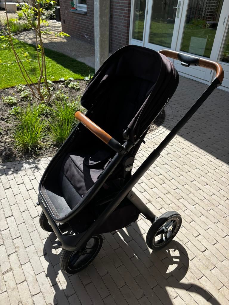Dubatti One zwart incl. accessoires, Gebruikt, Luchtbanden, Ophalen, Kinderwagen