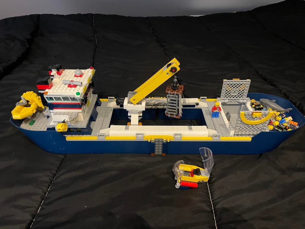 Lego city onderzoekschip 60266, Kinderen en Baby's, Speelgoed | Duplo en Lego, Ophalen of Verzenden, Zo goed als nieuw