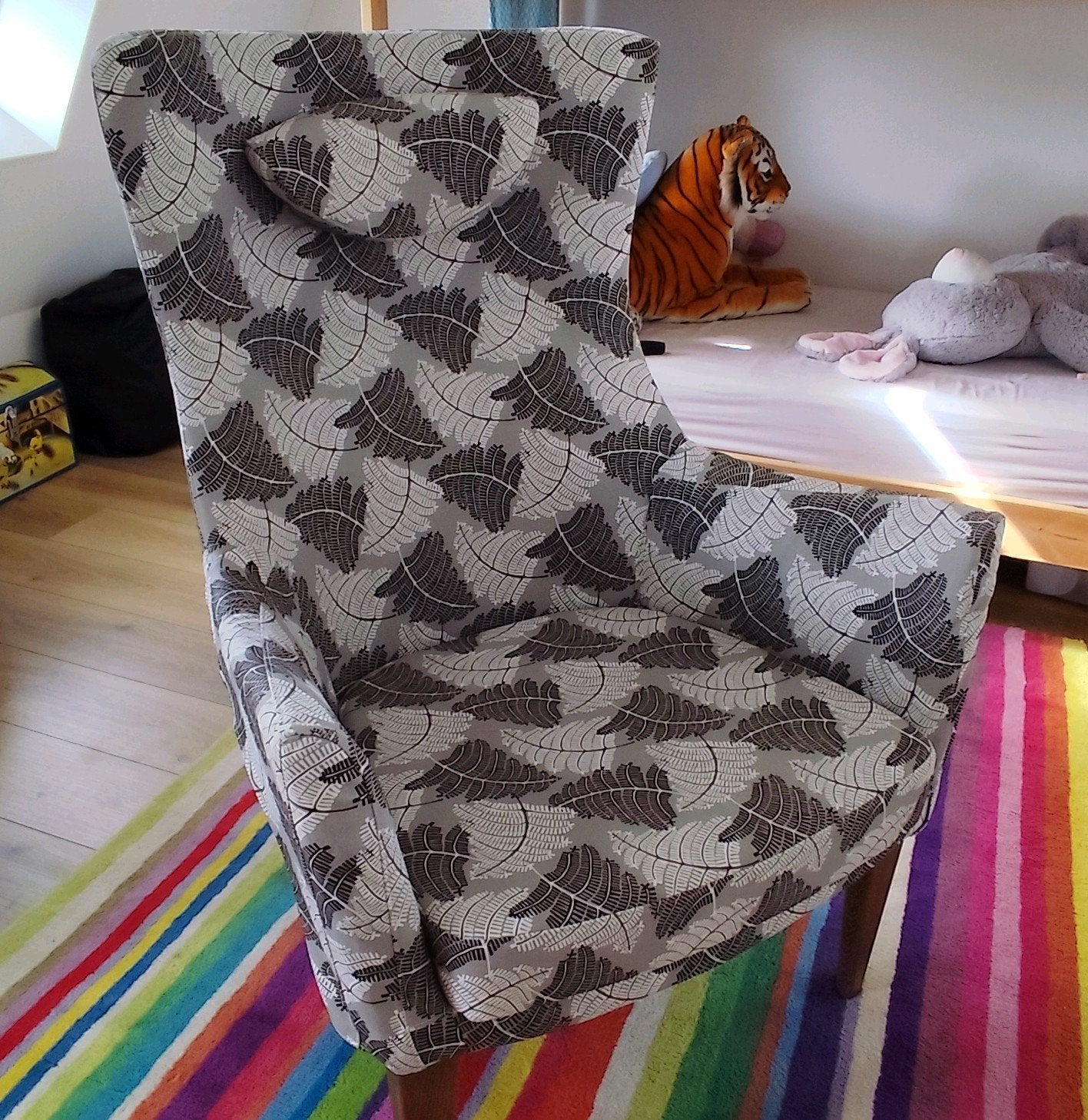 IKEA STOCKHOLM stoel met verstelbare hoofsteun, als nieuw!, Ophalen, Nieuw, Eén, Modern