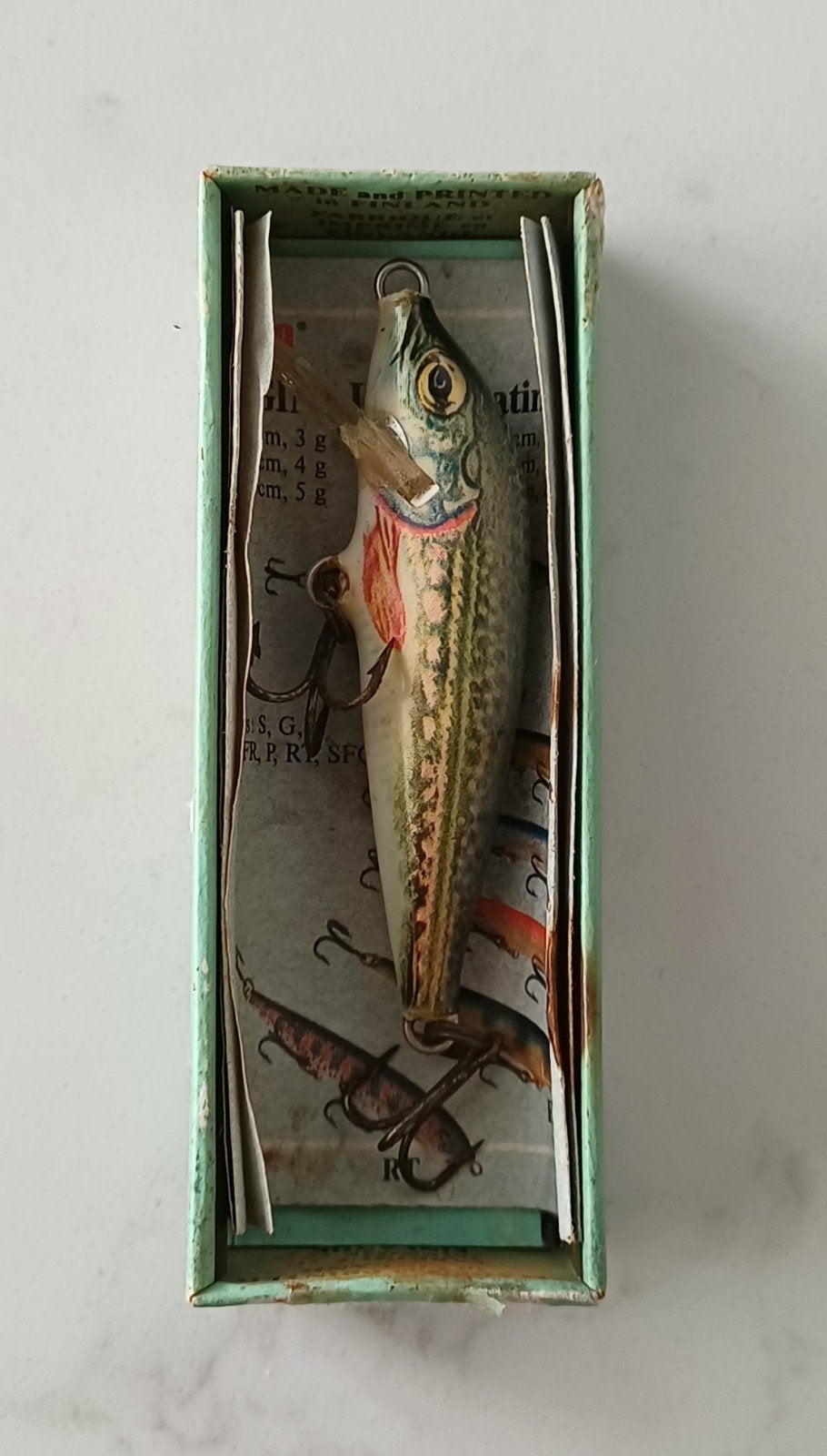 Zeldaam Rapala kunstaas – vintage, Watersport en Boten, Ophalen of Verzenden, Gebruikt, Overige typen
