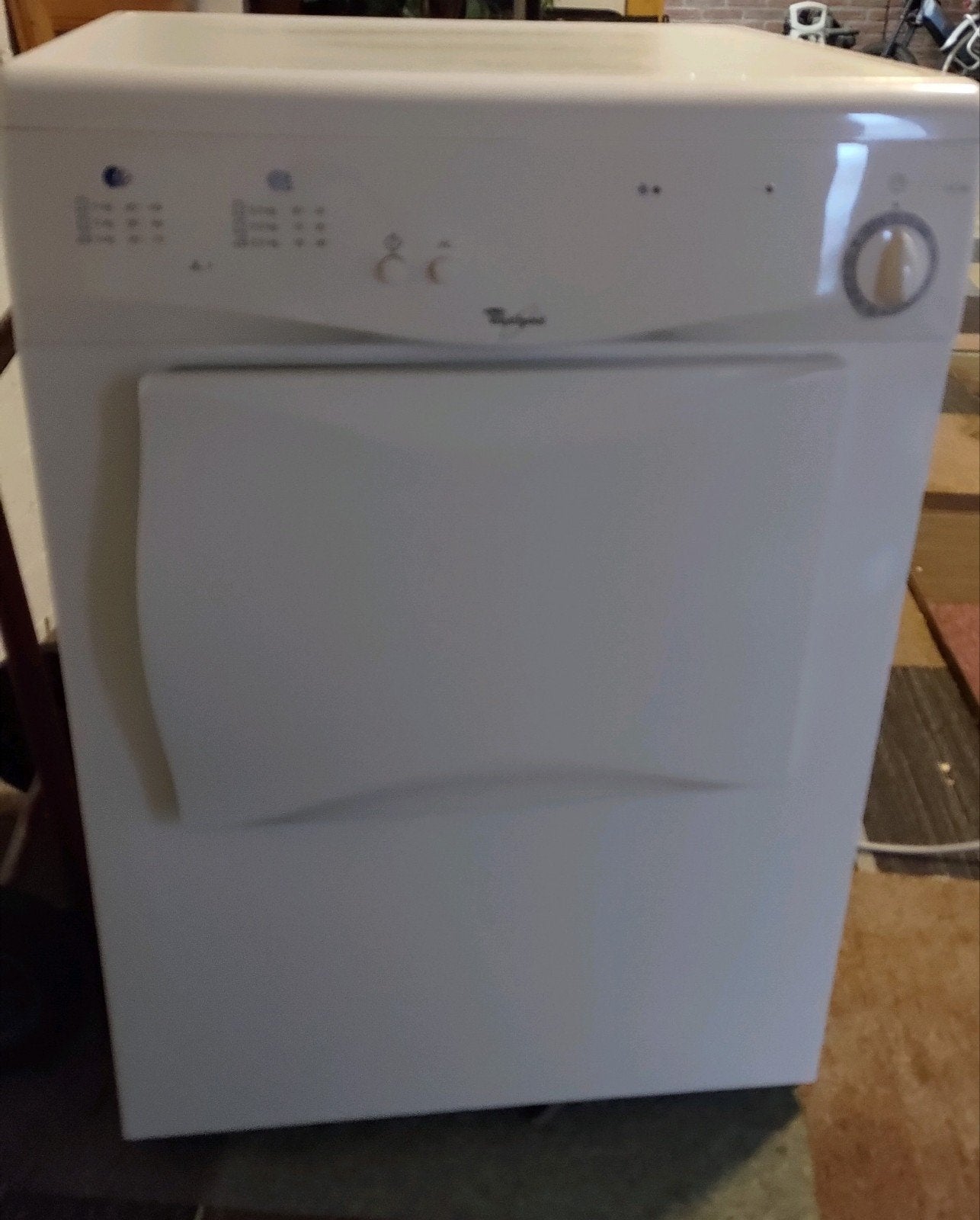 Whirlpool AWZ220 Luchtafvoer Wasdroger - Gebruikt, Witgoed en Apparatuur, Ophalen, Gebruikt, Luchtafvoer, 4 tot 6 kg