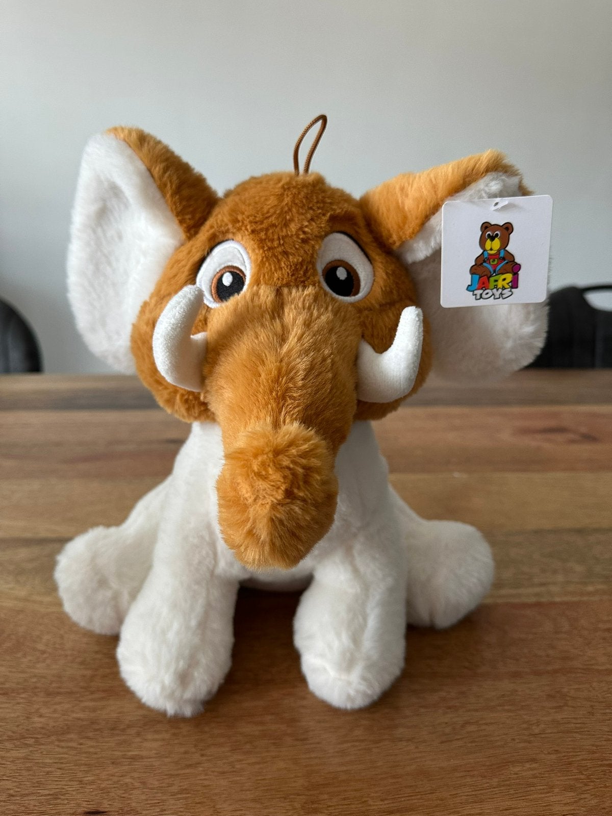 Knuffel Mammoet, Ophalen of Verzenden, Nieuw, Bruin, Overige typen