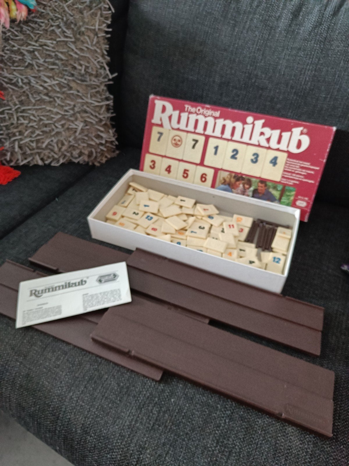 Rummikub - Het originele cijferspel van Goliath, Hobby en Vrije tijd, Gezelschapsspellen | Bordspellen, Een of twee spelers, Ophalen of Verzenden