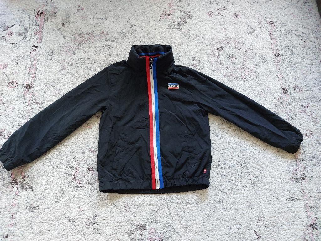 Zwart Levi's jasje maat 140, Ophalen of Verzenden, Zo goed als nieuw, Levi's, Jongen