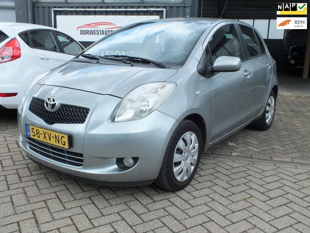 Toyota Yaris 1.3 VVTi Sol MMT!2007!Airco!Automaat! Nap, 750 kg, 4 cilinders, Origineel Nederlands, Bedrijf