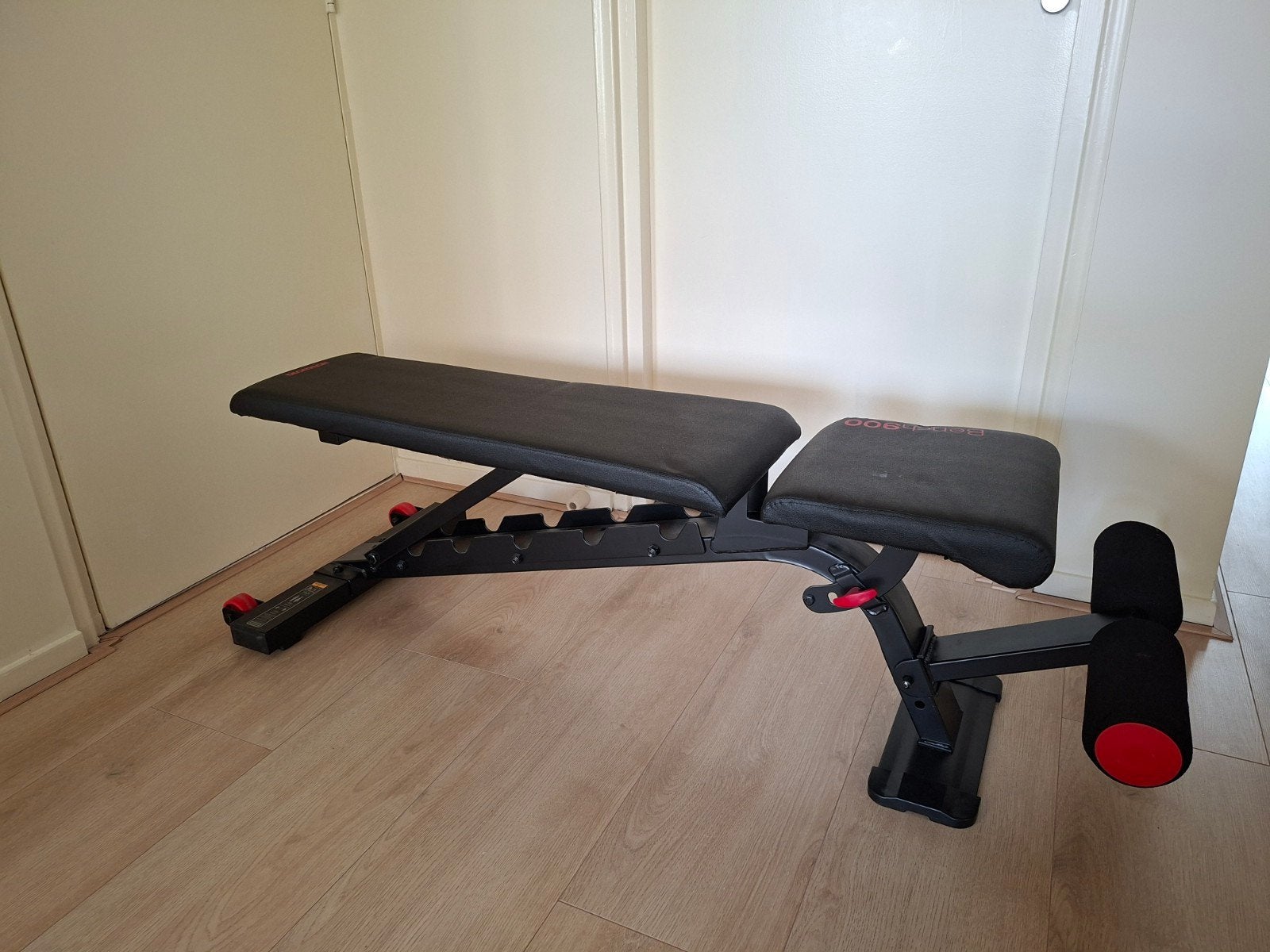 Decathlon Domyos Bench 900 Fitnessbank - Verstelbaar, Sport en Fitness, Ophalen, Zo goed als nieuw, Armen, Fitnessbank