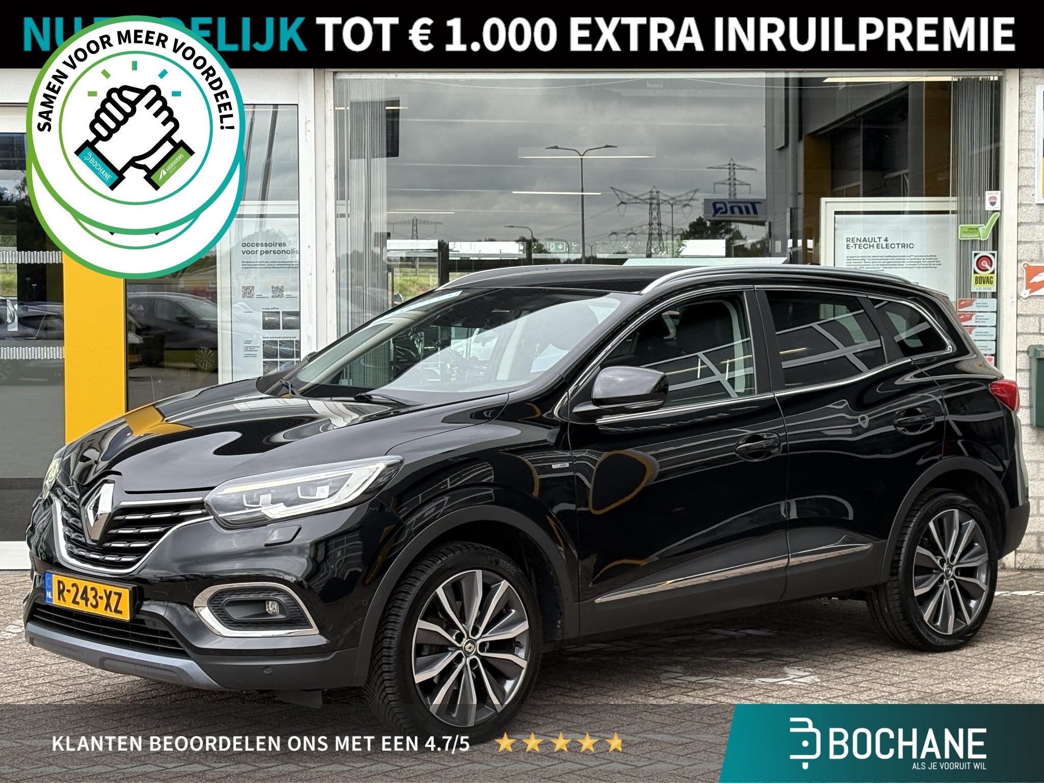 Renault Kadjar 1.3 TCe Intens | Trekhaak | Navigatie | Achte, Auto diversen, Automaat, Renault Nederland N.V., Renault, Postbus 75784
1118 ZX  Schiphol-Rijk, NL
