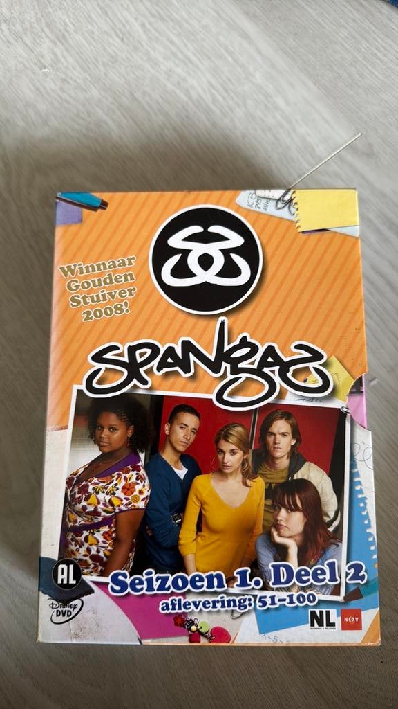 Spangas seizoen 1 Deel 2, Cd's en Dvd's, Ophalen of Verzenden, Zo goed als nieuw