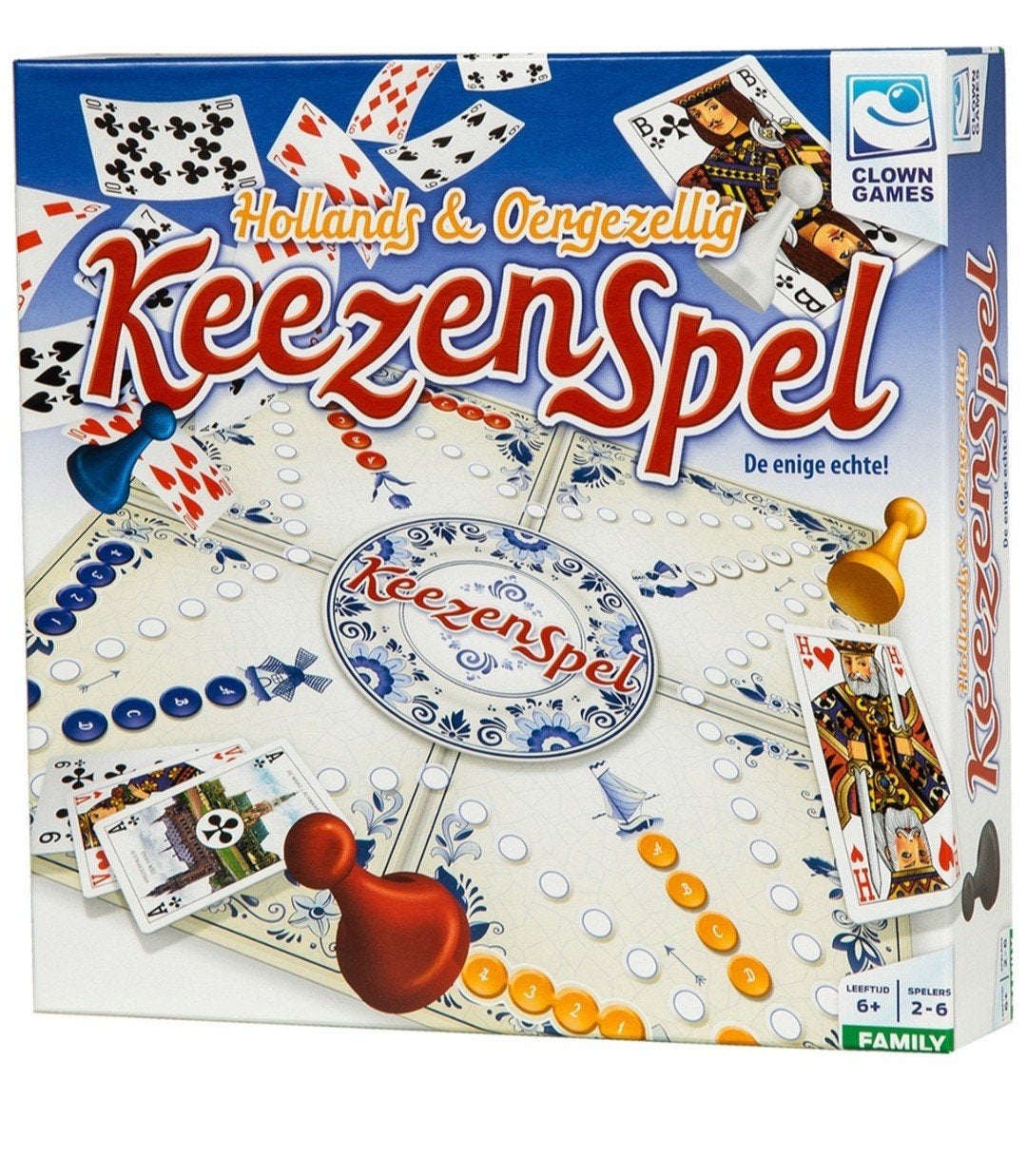 Keezenspel nieuw geseald, Hobby en Vrije tijd, Ophalen of Verzenden, Nieuw, Clown Games