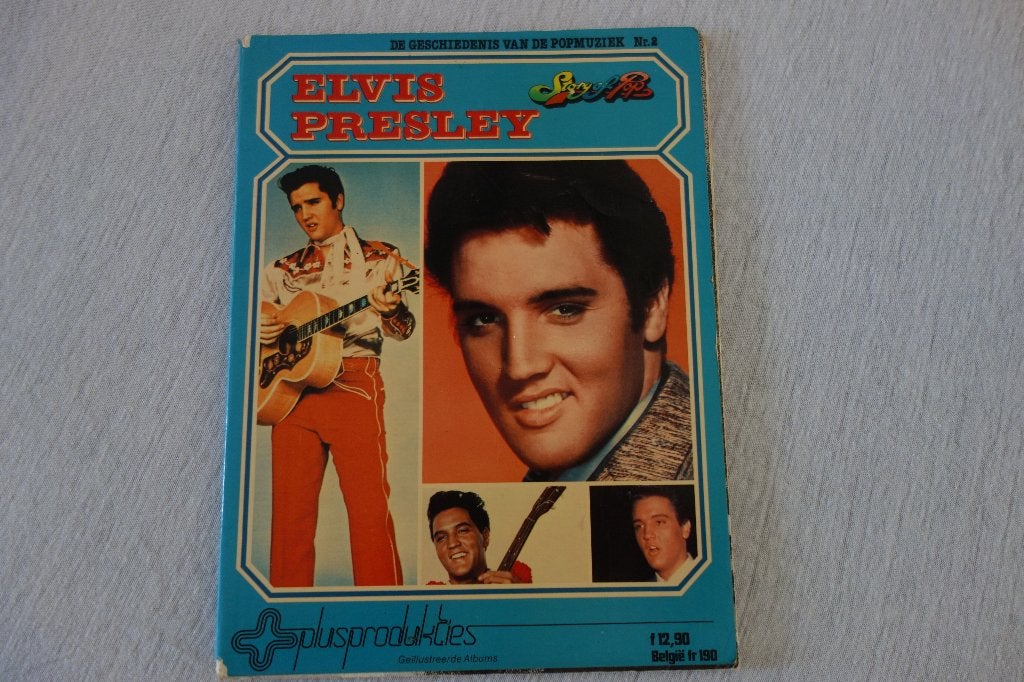 Blad Elvis Presley Story of pop, Verzamelen, Ophalen of Verzenden, Zo goed als nieuw, Boek, Tijdschrift of Artikel