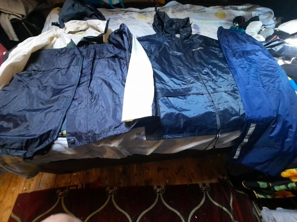 Regen jas, Ophalen, Overige maten