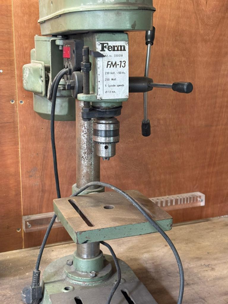 Ferm kolomboormachine, Ophalen, Gebruikt, Minder dan 400 watt, Kolomboormachine