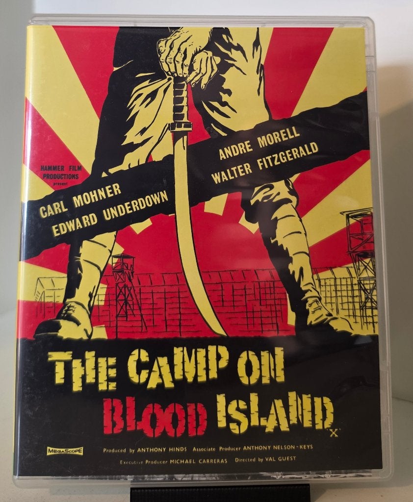 CAMP ON BLOOD ISLAND - Indicator LtD - Blu-ray OOP, Film, Actie, Ophalen of Verzenden, Zo goed als nieuw