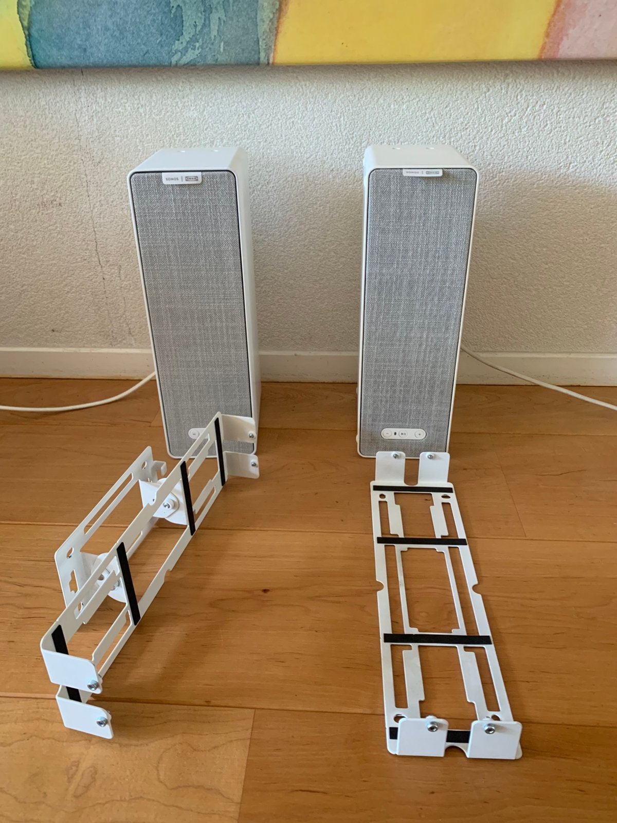 2x Sonos - Ikea Symfonisks (wit), met muurbeugels., Ophalen, Zo goed als nieuw