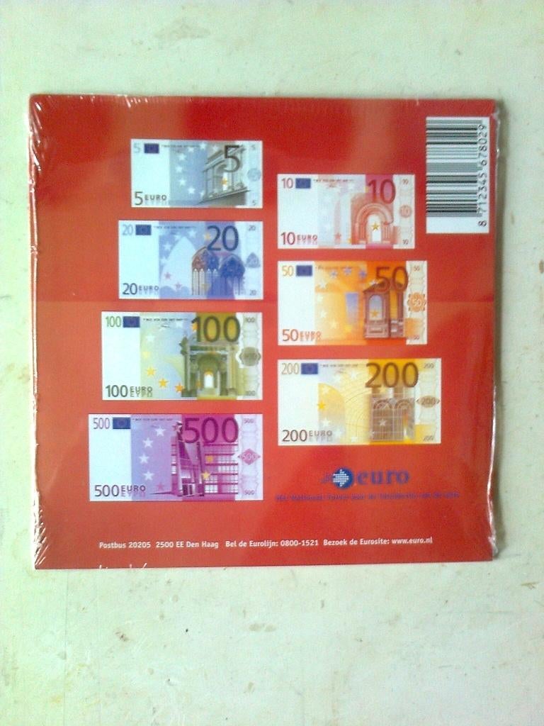 eerste euro munt uitgave nog dicht h, Postzegels en Munten, Bankbiljetten | Europa | Eurobiljetten, Ophalen of Verzenden, Overige landen