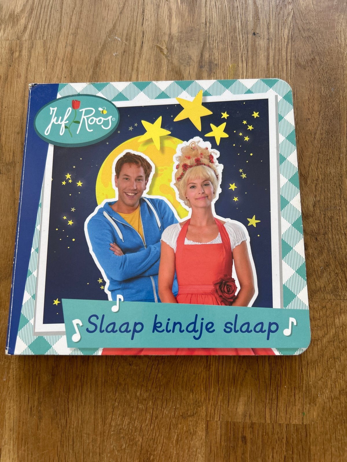 Juf Roos - Slaap kindje slaap (kartonboekje), Fictie algemeen, Jongen of Meisje, Ophalen of Verzenden, Zo goed als nieuw