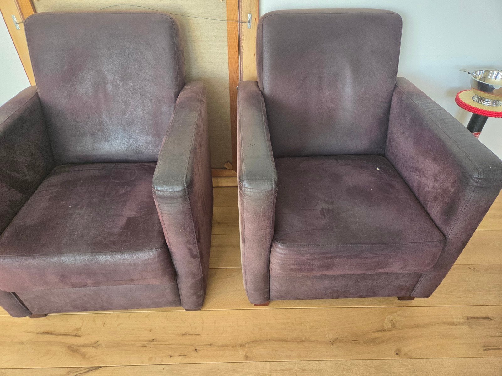 Twee Fauteuilles, Ophalen, Gebruikt, 75 tot 100 cm, 50 tot 75 cm