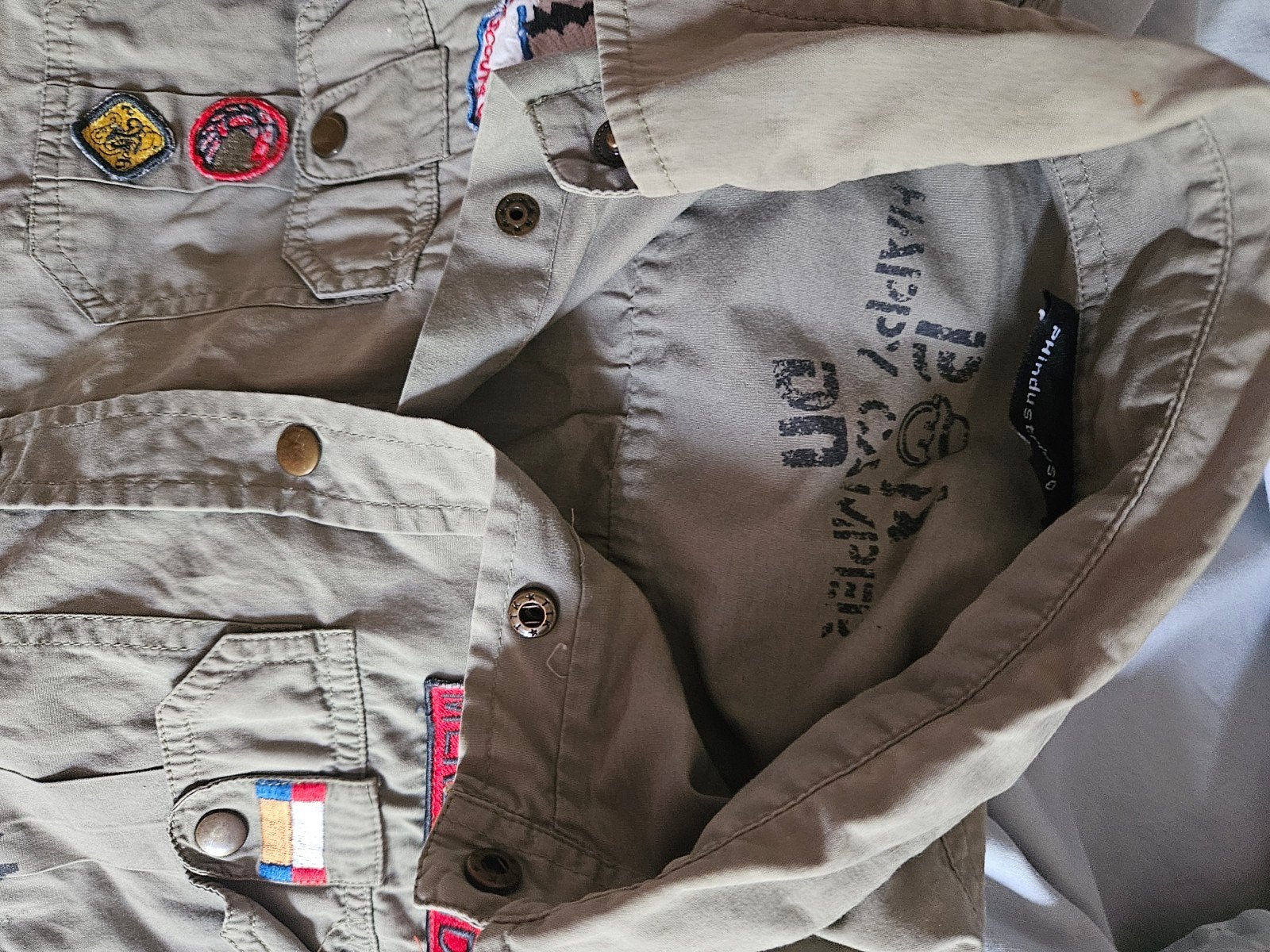 scouting styl amerika overhemd, Ophalen of Verzenden, Zo goed als nieuw