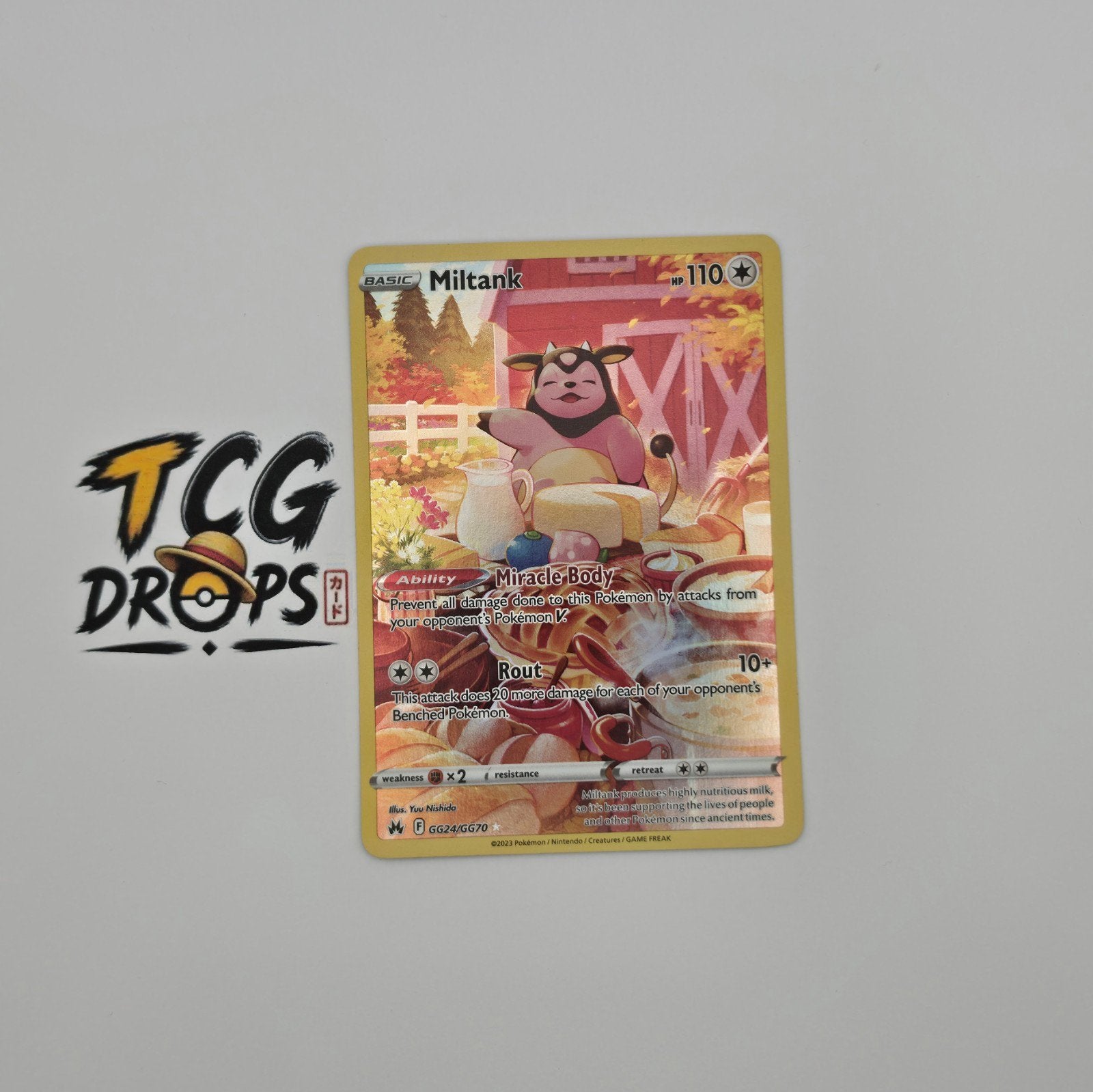 Ditto GG22/GG70	Crown Zenith, Ophalen of Verzenden, Zo goed als nieuw, Losse kaart, Foil