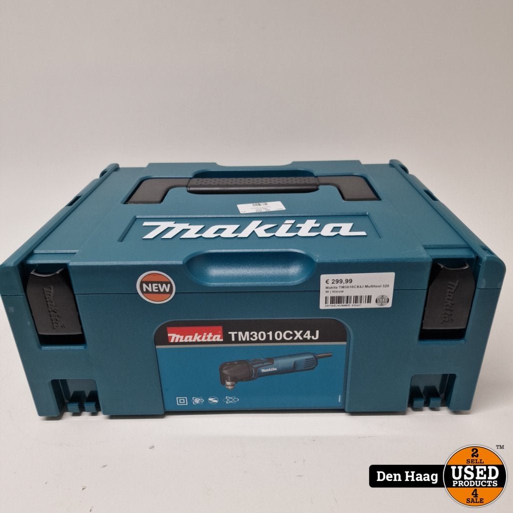 Makita TM3010CX4J Multitool 320 W | Nieuw, Makita, Gebruikt, Support@makita.com, Makita Corporation, 3-11-8, Sumiyoshi-cho, 
Anjo, Aichi 446-8502
Japan