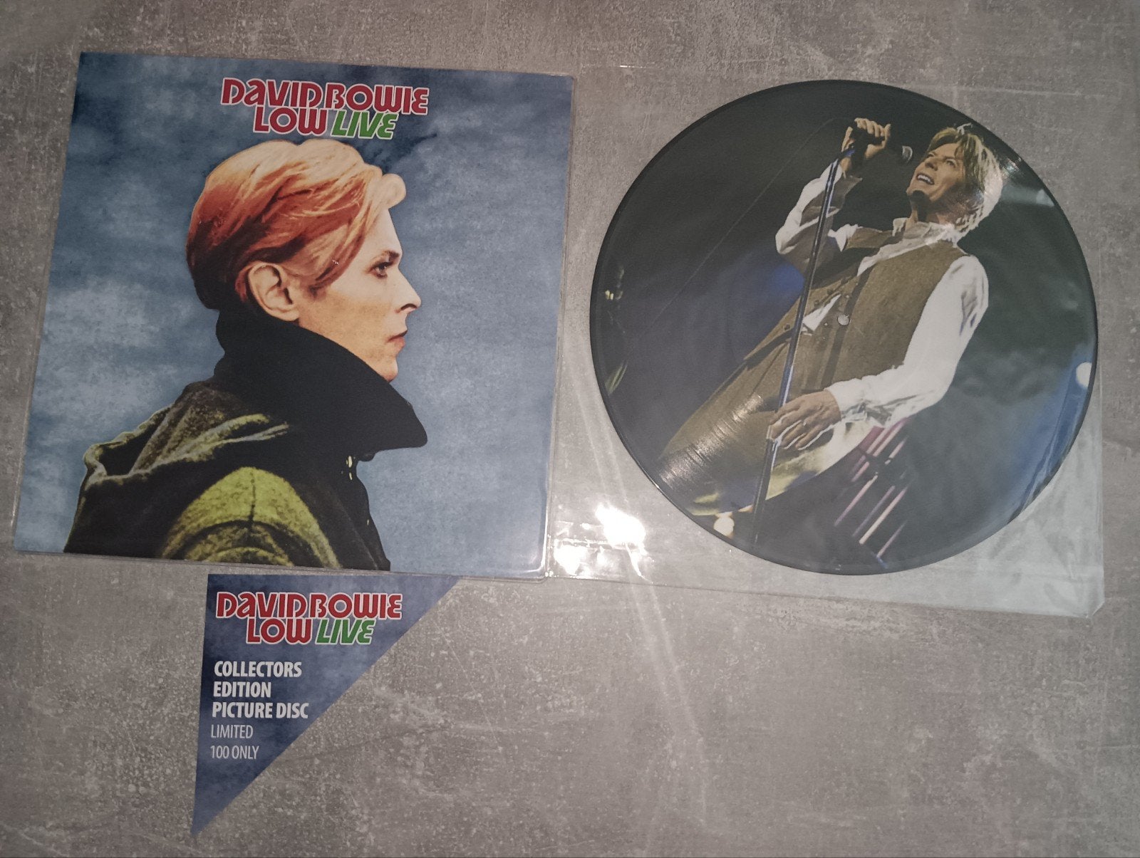 David Bowie - Low Live - Collectors Edition Picture Disc, Limited edition, LP, Rock, Ophalen of Verzenden