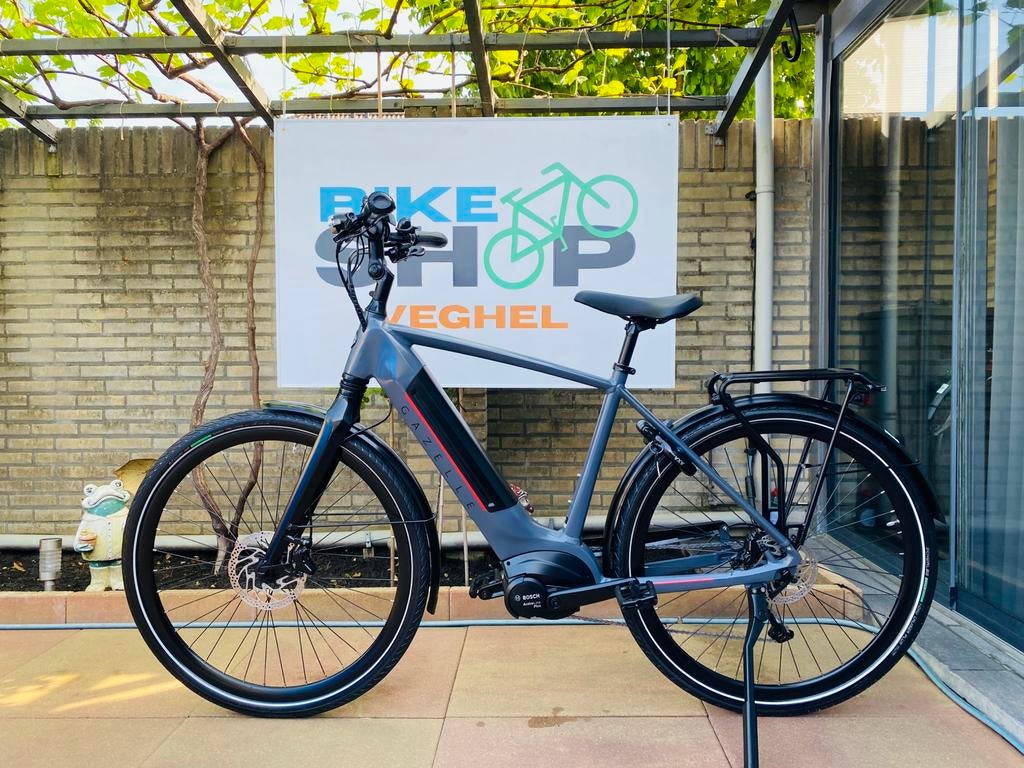Gazelle Ultimate T10 Bosch Middenmot Active Line Plus.Km3606, Ophalen of Verzenden, Zo goed als nieuw, 5467kc, 55 tot 59 cm