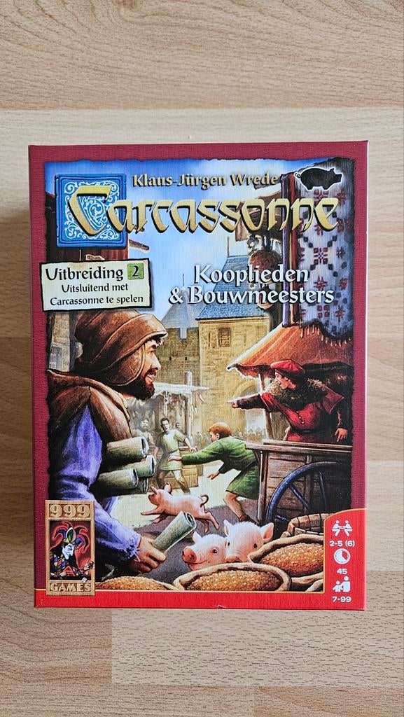 Carcassonne, Ophalen of Verzenden, Nieuw, 999 games