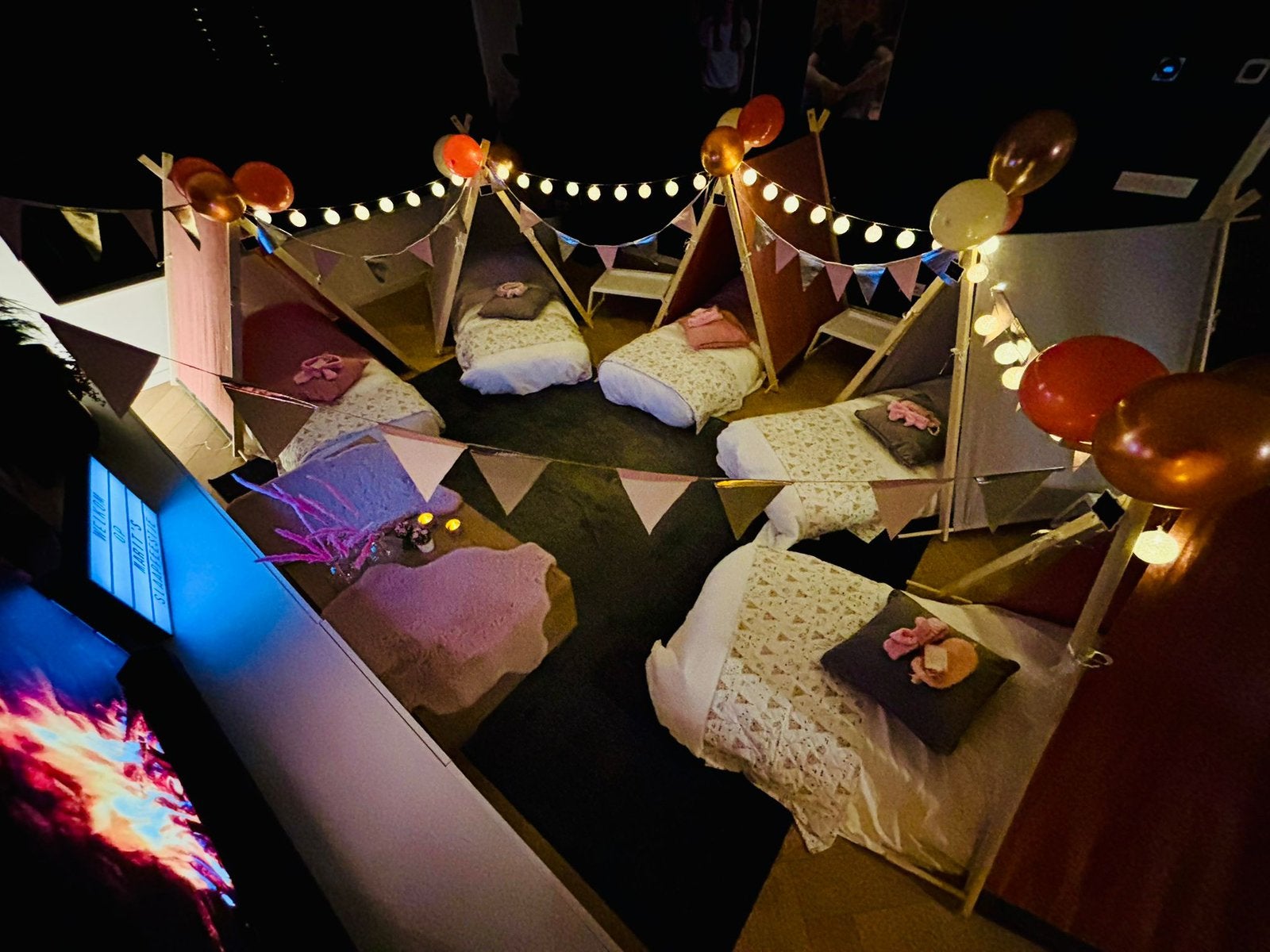 Slaapfeestje huren thema Sweet Dreams, Ophalen, Zo goed als nieuw