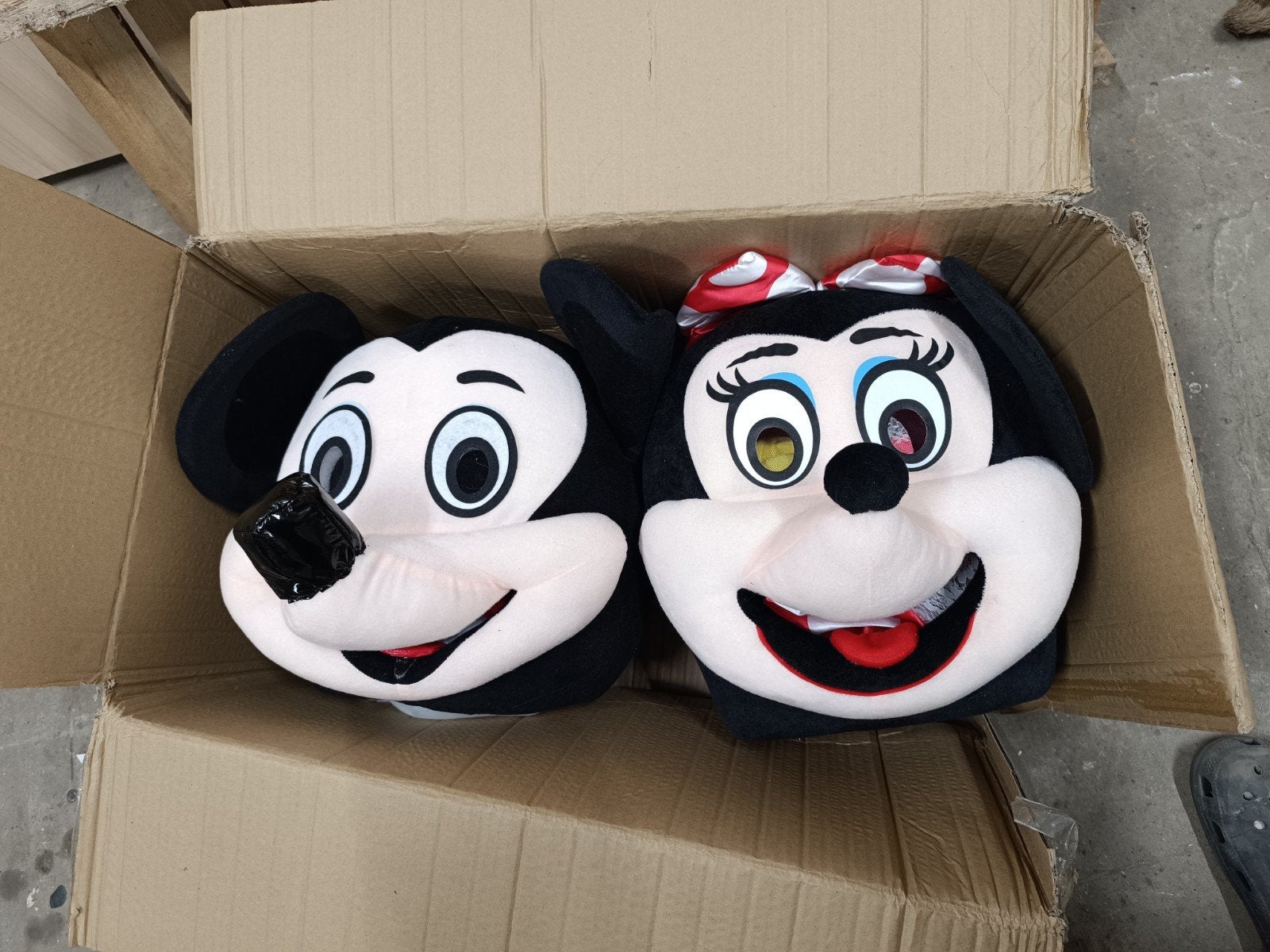 Mickey & Minnie mouse kostuum, Ophalen, Nieuw, Kostuum, Film of Tv