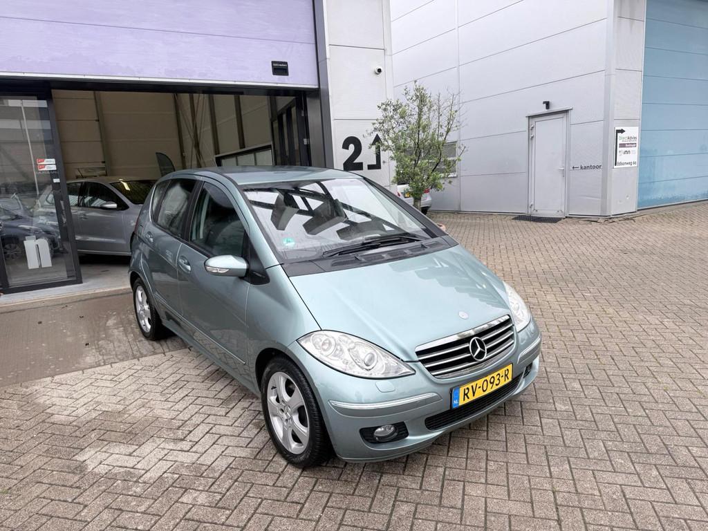Mercedes-Benz A-klasse 170 Avantgarde AIRCO! CRUISE! XENON!, 15 km/l, Gebruikt, Zwart, 4 cilinders