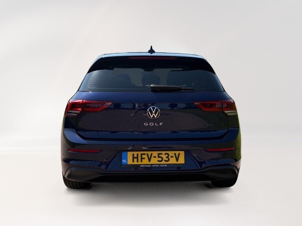 Volkswagen Golf 1.0 TSI 90pk 2021 Blauw, Voorwielaandrijving, 1160 kg, Stof, Euro 6