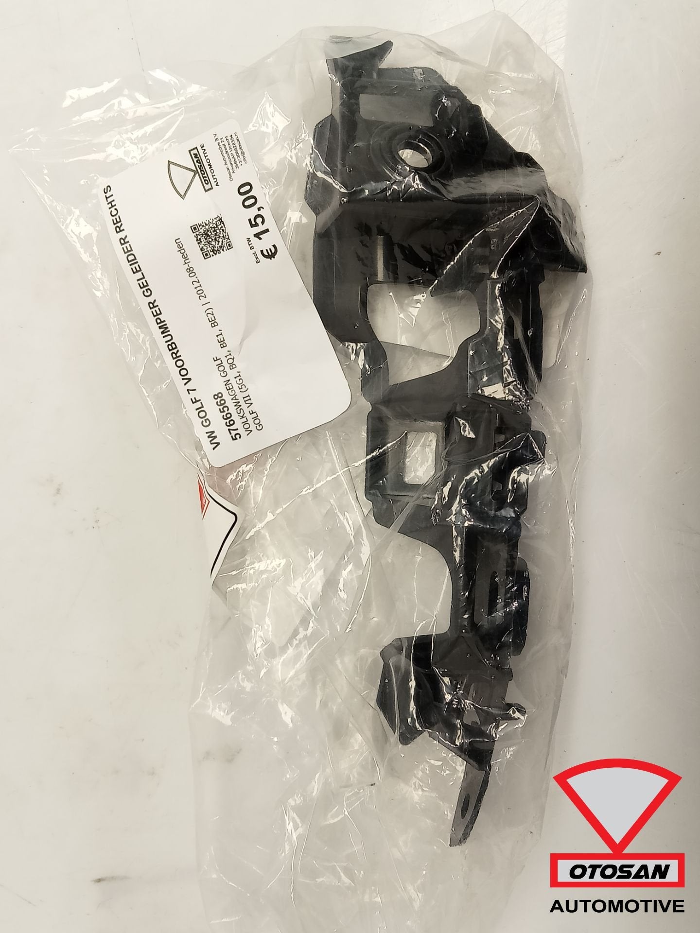 VW Golf 7 Voorbumper bumper Geleider Houder Rechts Nieuw
