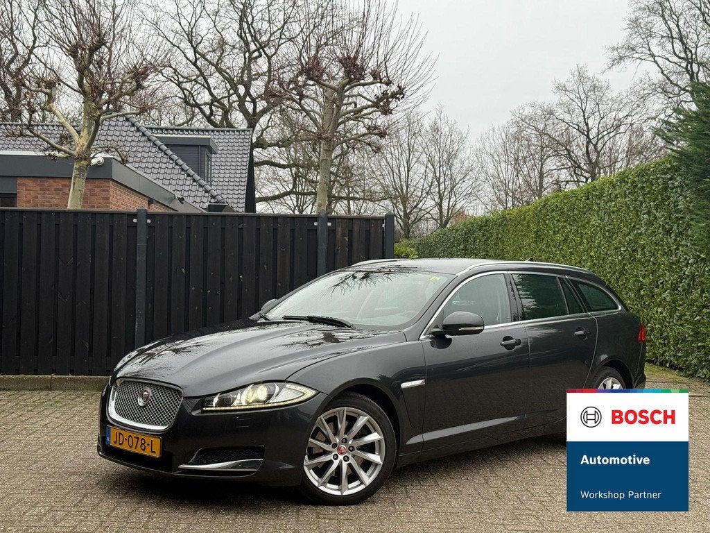 Jaguar XF Sportbrake 2.2D, Auto's, Automaat, Euro 5, Gebruikt, 4 cilinders