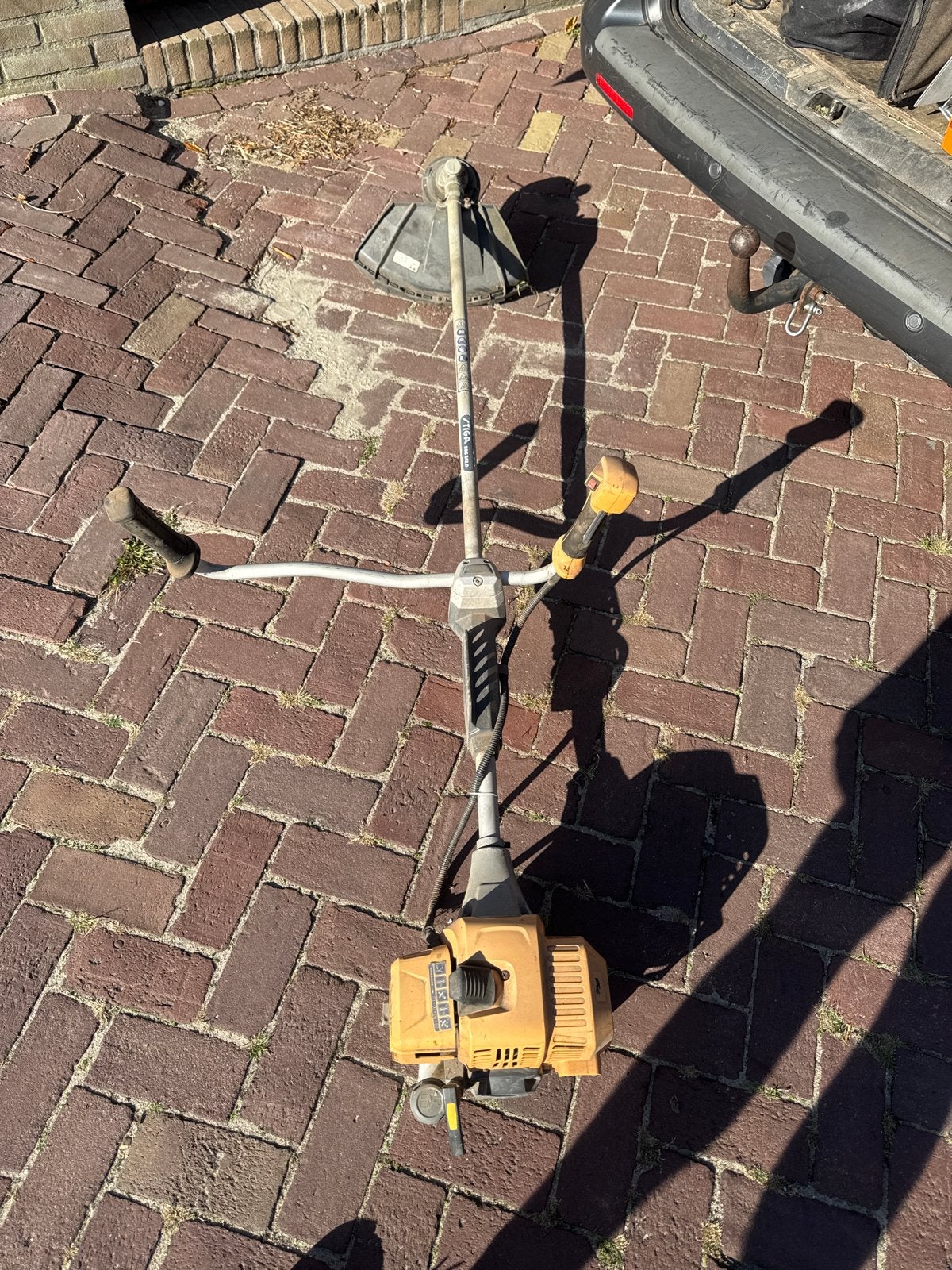 Stiga SBC 242 D Bosmaaier - Krachtig en Betrouwbaar, Ophalen of Verzenden, Gebruikt, 30 tot 50 cm, Benzine