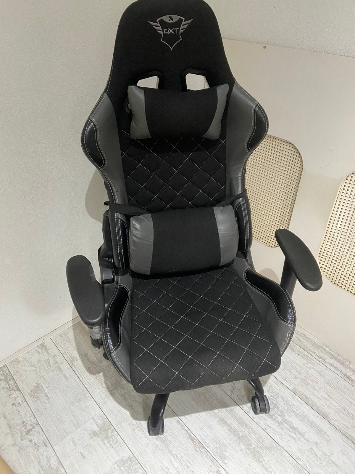 Bureau/Game stoel, Ophalen, Gebruikt, Zwart
