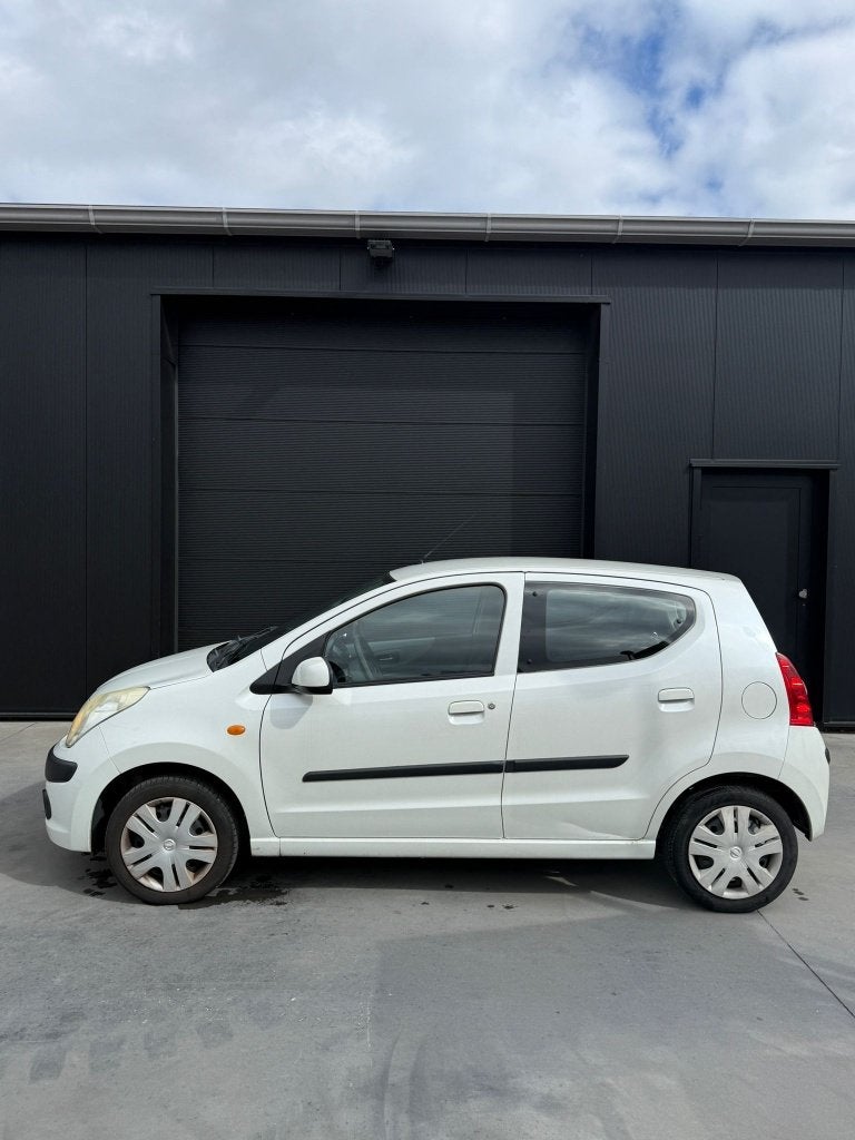 Nissan Pixo 1.0 AIRCO 50KW 5D 2011 Wit, Auto's, Voorwielaandrijving, Euro 5, 200 kg, 4 stoelen