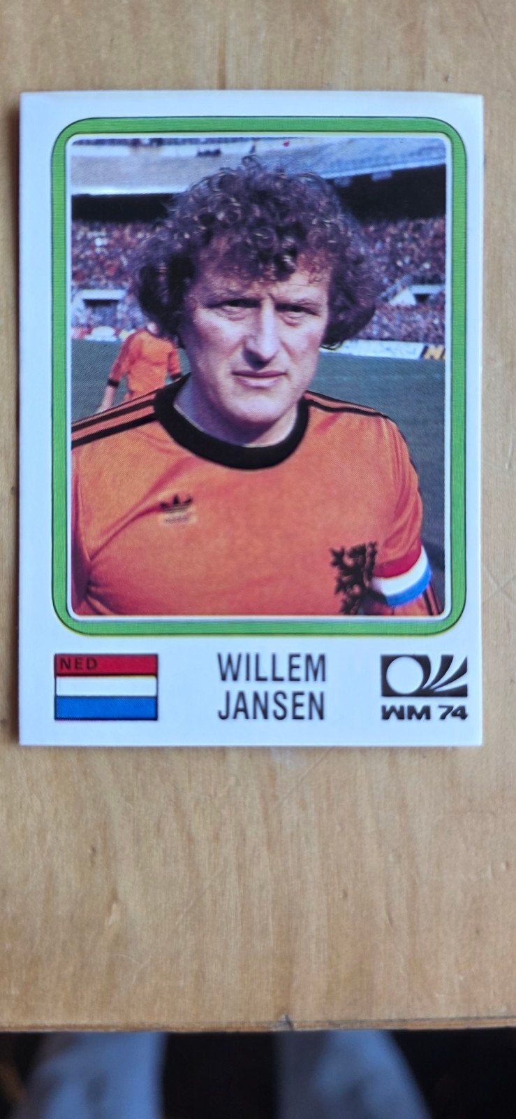 Panini fifa worldcup story Willem Jansen (ned), Ophalen of Verzenden, Zo goed als nieuw, Buitenlandse clubs, Poster, Plaatje of Sticker