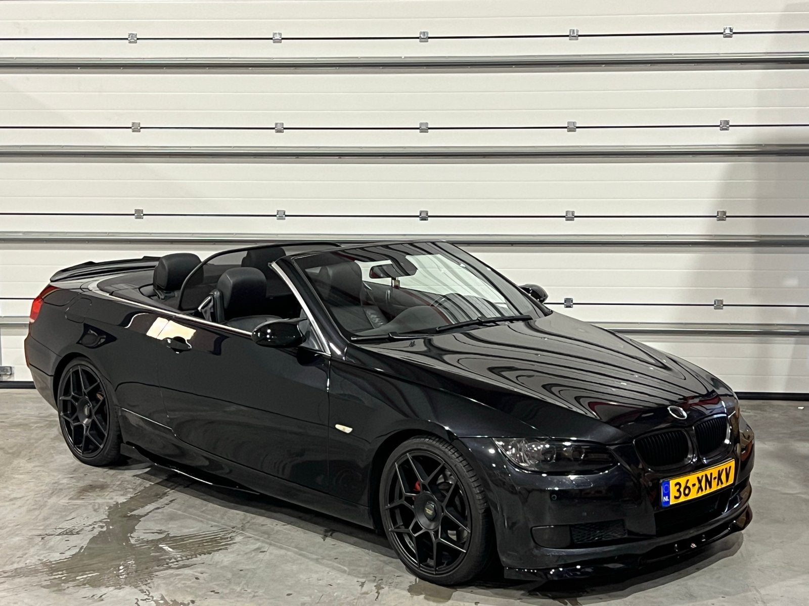 BMW 325i Cabrio AUT 6 cilinders (inruil mogelijk), Euro 5, Achterwielaandrijving, Zwart, Cabriolet