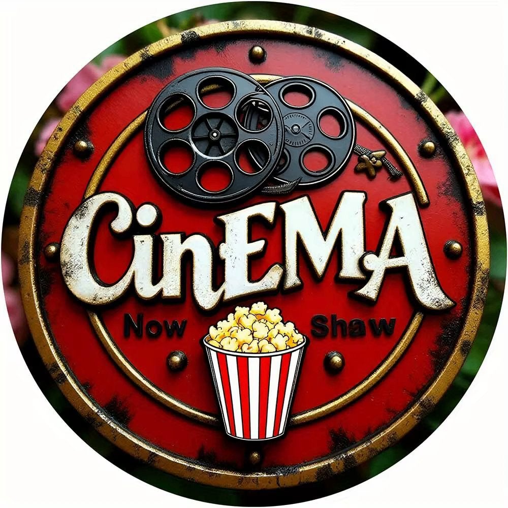 Cinema Wandplaat, Verzenden, Nieuw, Wandbord of Wandpaneel