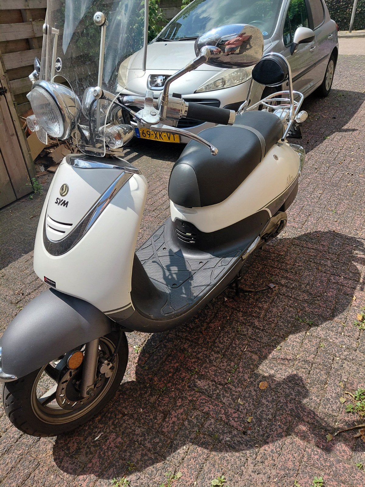 Sym allo, Ophalen, Gebruikt, Benzine, Allo