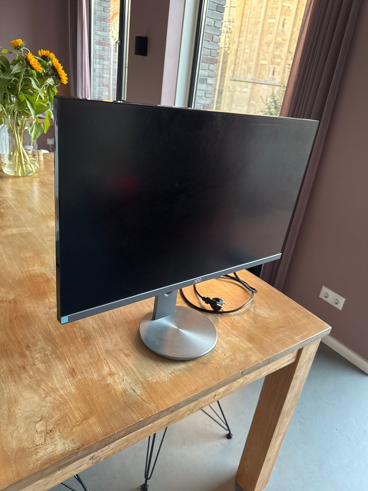 AOC Monitor 27 inch - U2790PQU, Ophalen, Zo goed als nieuw