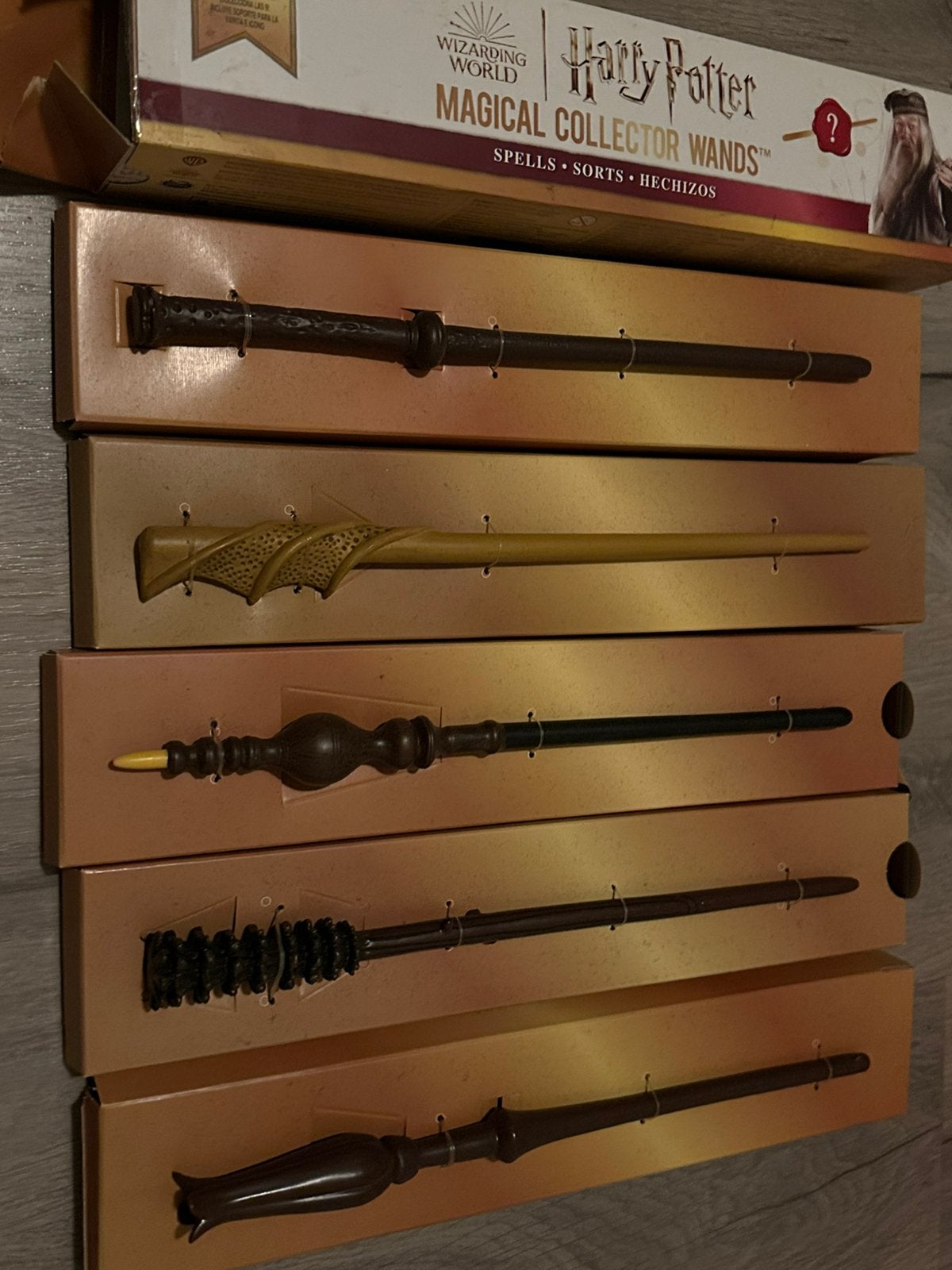 Harry Potter toverstok, Verzenden, Zo goed als nieuw, Actiefiguurtje