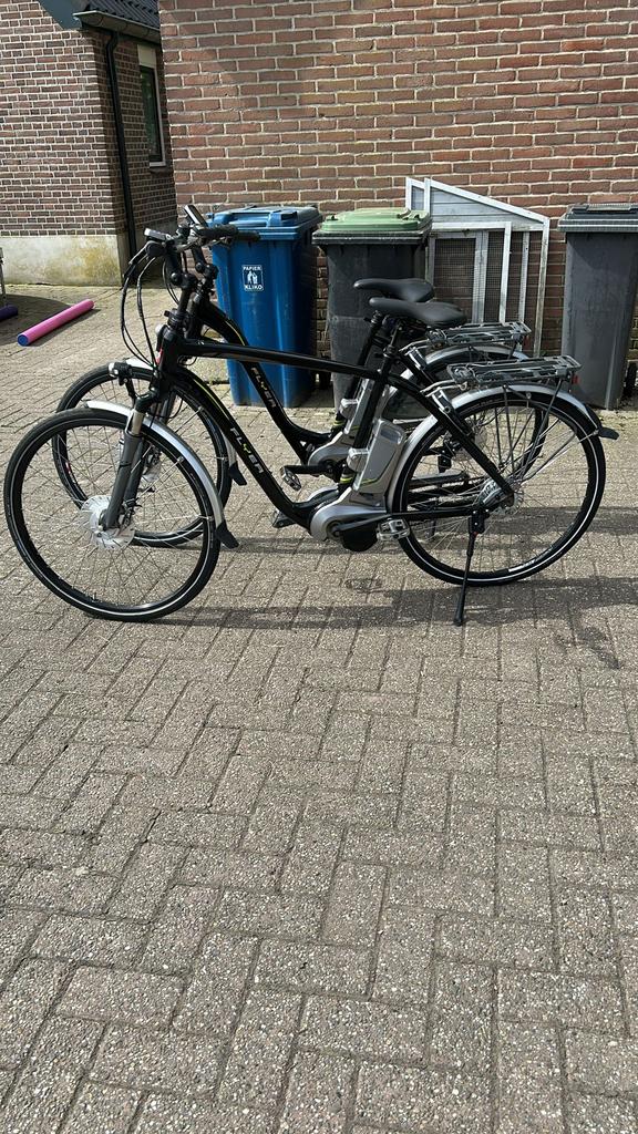 2 mooie flyer elektrische fietsen middenmotor ebikes, Fietsen en Brommers, Elektrische fietsen, Ophalen of Verzenden, Zo goed als nieuw
