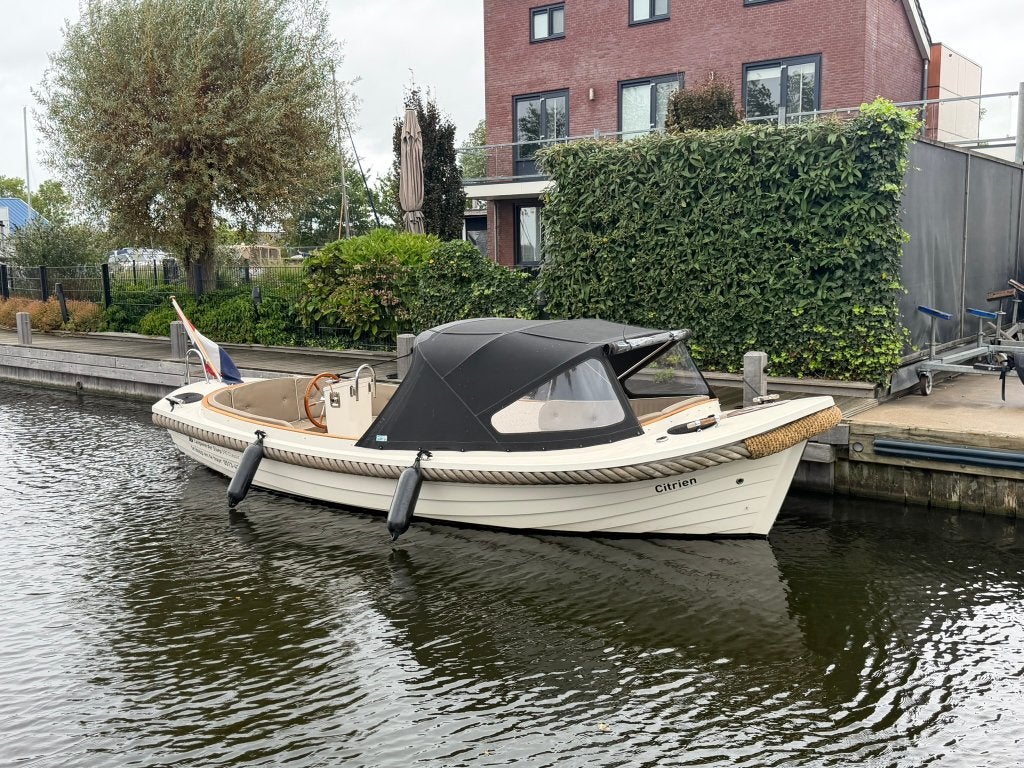 Langweerder Sloep 5.90 - Citrien, Watersport en Boten, 19 pk, Binnenboordmotor, 1.00 - 1.50 meter, Diesel