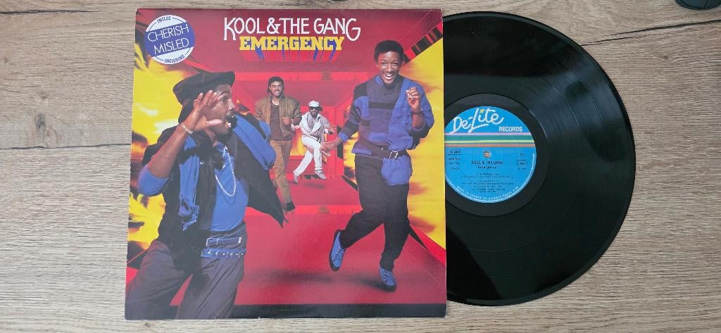 Kool & the gang - Emergency LP Vinyl, Originele persing, 1980 - 1989, Ophalen of Verzenden, Zo goed als nieuw